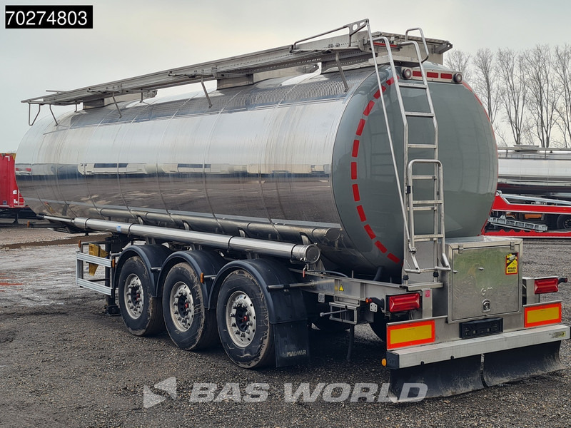 Magyar SR A1 Food 2 comp Inox steel Liftachse - Полуремарке цистерна: снимка 2 Magyar SR A1 Food 2 comp Inox steel Liftachse - Полуремарке цистерна: снимка 2