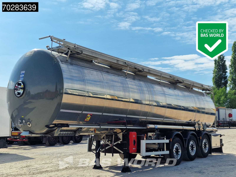 Magyar SR A1 Food - ADR / alcohol / 4 comp Inox steel - Полуремарке цистерна: снимка 1 Magyar SR A1 Food - ADR / alcohol / 4 comp Inox steel - Полуремарке цистерна: снимка 1
