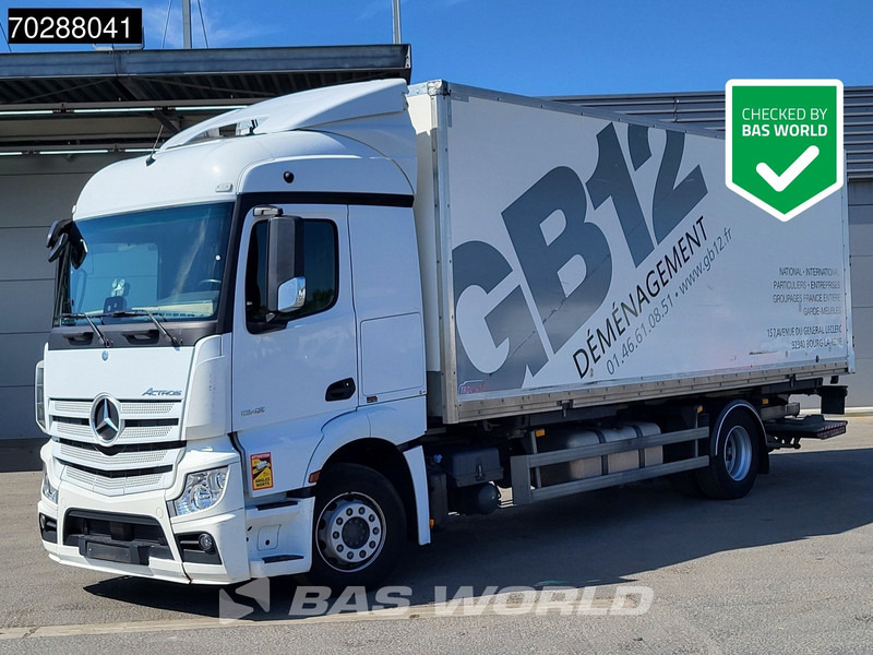Mercedes-Benz Actros 1842 4X2 19tonner BDF box Ladebordwand Navi Automatic Euro 6 - Контейнеровоз/ Сменна каросерия камион: снимка 1 Mercedes-Benz Actros 1842 4X2 19tonner BDF box Ladebordwand Navi Automatic Euro 6 - Контейнеровоз/ Сменна каросерия камион: снимка 1