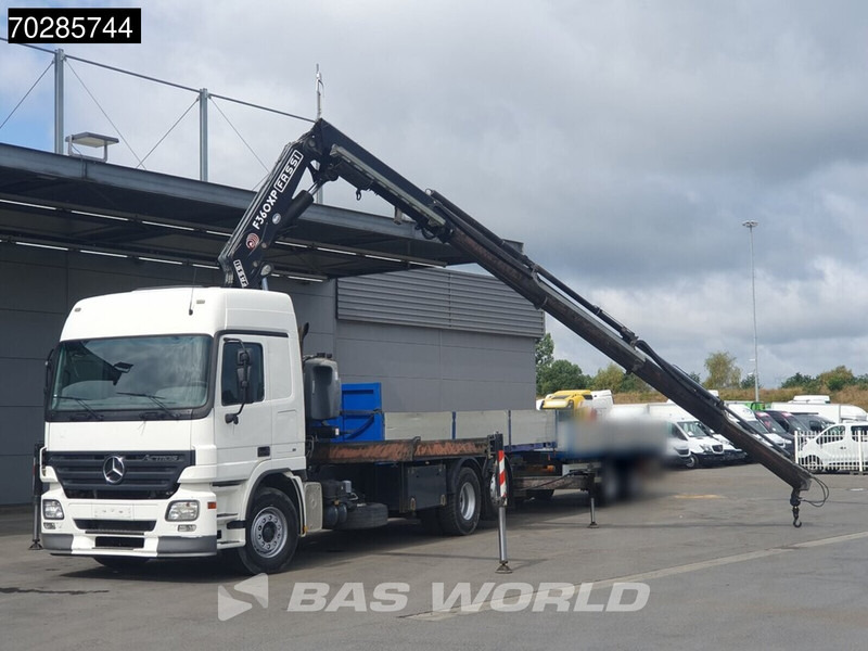 Mercedes-Benz Actros 2532 6X2 Fassi F330D3 Crane Kran Lift+steering Axle 3-Pedals Euro 3 - Бордови камион, Камион с кран: снимка 3 Mercedes-Benz Actros 2532 6X2 Fassi F330D3 Crane Kran Lift+steering Axle 3-Pedals Euro 3 - Бордови камион, Камион с кран: снимка 3