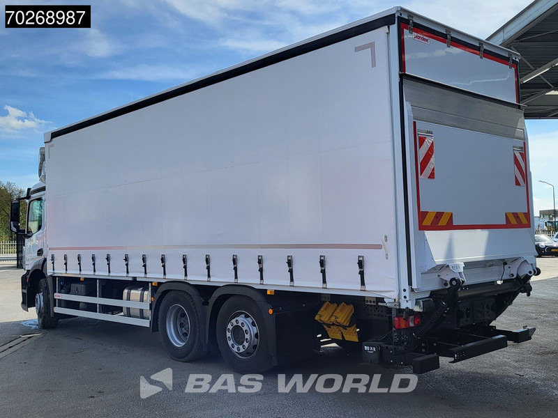 Mercedes-Benz Actros 2532 6X2 NEW 2000kg Ladebordwand Navi Lenkachse Euro 6 - Камион с брезент: снимка 2 Mercedes-Benz Actros 2532 6X2 NEW 2000kg Ladebordwand Navi Lenkachse Euro 6 - Камион с брезент: снимка 2