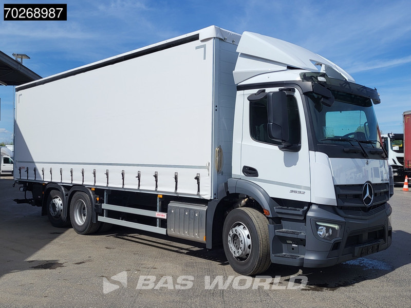 Mercedes-Benz Actros 2532 6X2 NEW 2000kg Ladebordwand Navi Lenkachse Euro 6 - Камион с брезент: снимка 3 Mercedes-Benz Actros 2532 6X2 NEW 2000kg Ladebordwand Navi Lenkachse Euro 6 - Камион с брезент: снимка 3