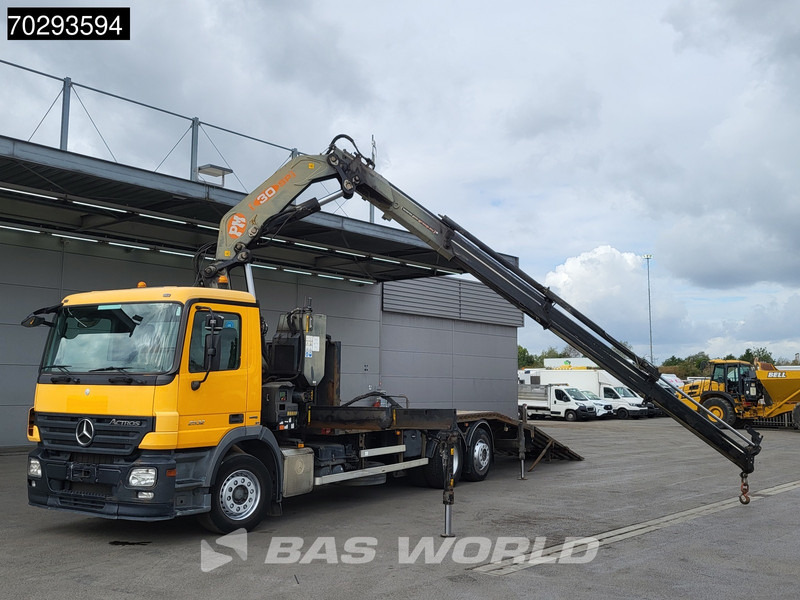 Mercedes-Benz Actros 2532 6X2 PM 30 T/M Crane Kran Remote Lift+Steering Axle 3-Pedals - Бордови камион, Камион с кран: снимка 5 Mercedes-Benz Actros 2532 6X2 PM 30 T/M Crane Kran Remote Lift+Steering Axle 3-Pedals - Бордови камион, Камион с кран: снимка 5