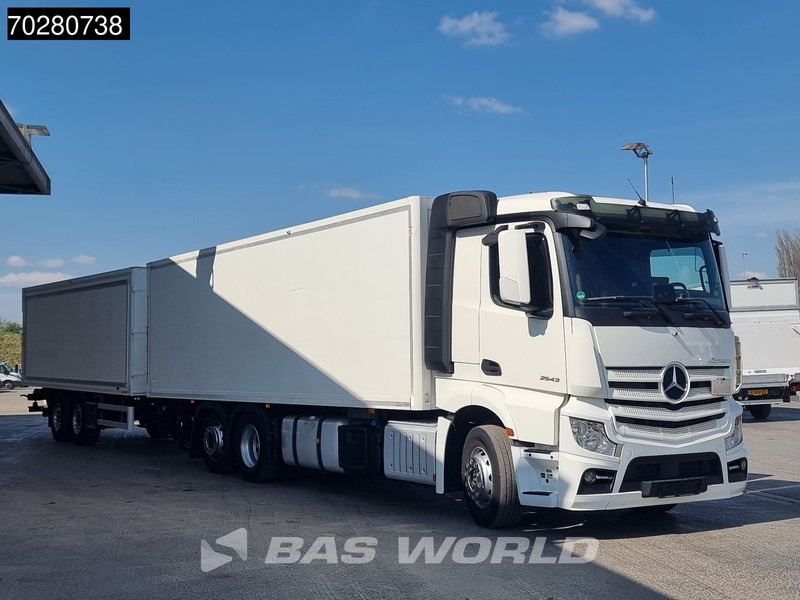 Mercedes-Benz Actros 2543 6X2 Combi Retarder ACC Navi Ladebordwand 360°camera Euro 6 - Камион фургон: снимка 3 Mercedes-Benz Actros 2543 6X2 Combi Retarder ACC Navi Ladebordwand 360°camera Euro 6 - Камион фургон: снимка 3