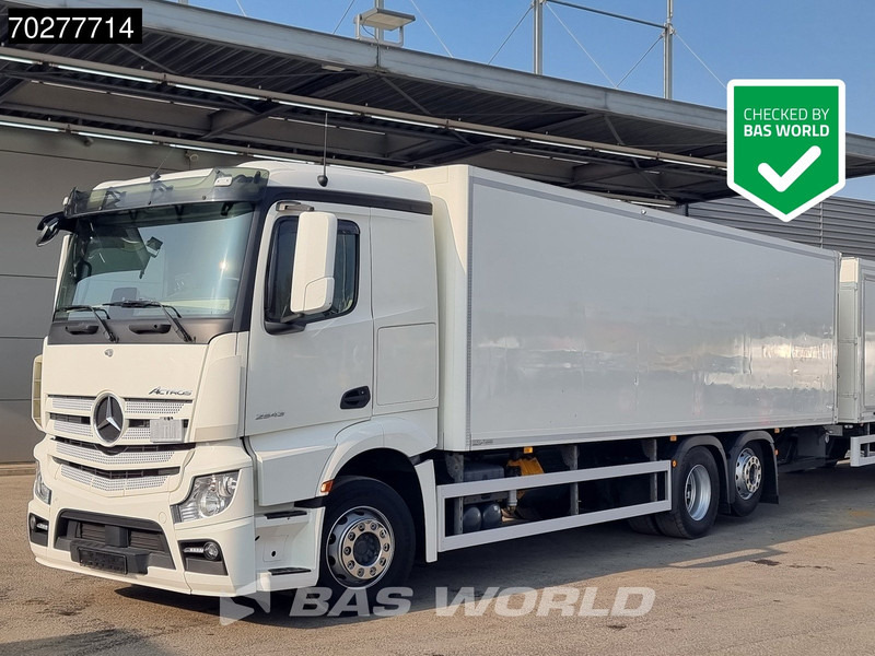 Mercedes-Benz Actros 2543 6X2 Retarder Lift+Lenkachse Navi Automatic Euro 6 - Камион фургон: снимка 1 Mercedes-Benz Actros 2543 6X2 Retarder Lift+Lenkachse Navi Automatic Euro 6 - Камион фургон: снимка 1