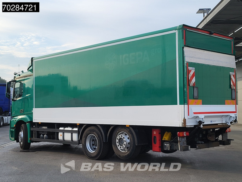 Mercedes-Benz Actros 2545 6X2 1500kg Ladebordwand Retarder Automatic Liftachse ACC Euro 6 - Камион фургон: снимка 2 Mercedes-Benz Actros 2545 6X2 1500kg Ladebordwand Retarder Automatic Liftachse ACC Euro 6 - Камион фургон: снимка 2