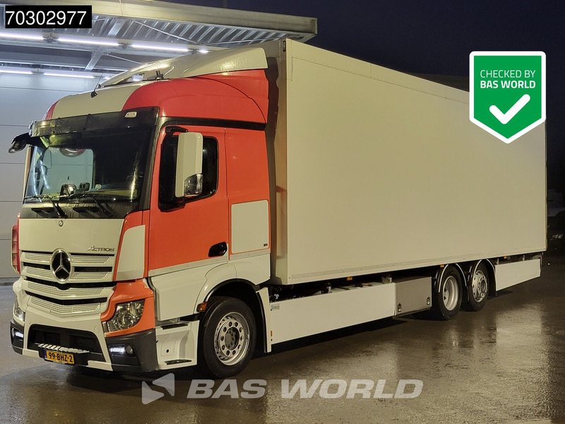 Mercedes-Benz Actros 2636 Actros 6X2 Steering Axle 2t Tailgate Full Air Euro 6 - Камион фургон: снимка 1 Mercedes-Benz Actros 2636 Actros 6X2 Steering Axle 2t Tailgate Full Air Euro 6 - Камион фургон: снимка 1
