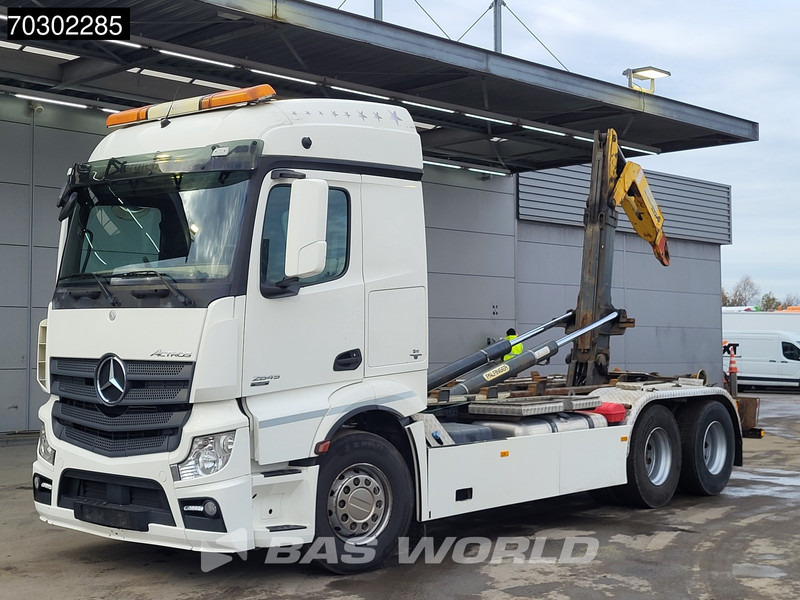 Mercedes-Benz Actros 2645 6X2 Palfinger Pallift containersystem Lift-Axle Automatic Euro 6 - Мултилифт с кука камион: снимка 5 Mercedes-Benz Actros 2645 6X2 Palfinger Pallift containersystem Lift-Axle Automatic Euro 6 - Мултилифт с кука камион: снимка 5