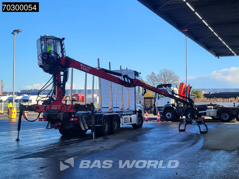 Mercedes-Benz Actros 2663 Actros 6X4 Timber truck FTG V10CX.81 wood crane Big-Axle Automatic Euro 6 - Камион за дърва, Камион с кран: снимка 5 Mercedes-Benz Actros 2663 Actros 6X4 Timber truck FTG V10CX.81 wood crane Big-Axle Automatic Euro 6 - Камион за дърва, Камион с кран: снимка 5