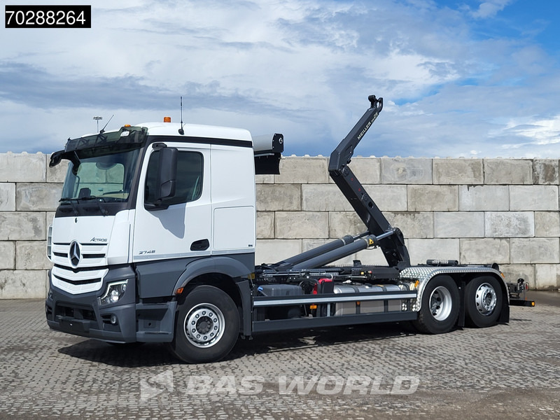Mercedes-Benz Actros 2745 6X2 NEW! Meiller RS21-70 Hooklift Retarder Lift+Steering Axle PPC Navi - Мултилифт с кука камион: снимка 5 Mercedes-Benz Actros 2745 6X2 NEW! Meiller RS21-70 Hooklift Retarder Lift+Steering Axle PPC Navi - Мултилифт с кука камион: снимка 5