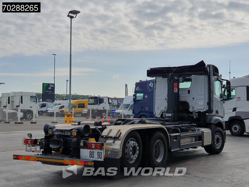 Mercedes-Benz Actros 2745 6X2 New! Meiller RS21 70 Hooklift Retarder Lift+Steering-Axle Navi Autoamtic Euro 6 - Мултилифт с кука камион: снимка 5 Mercedes-Benz Actros 2745 6X2 New! Meiller RS21 70 Hooklift Retarder Lift+Steering-Axle Navi Autoamtic Euro 6 - Мултилифт с кука камион: снимка 5