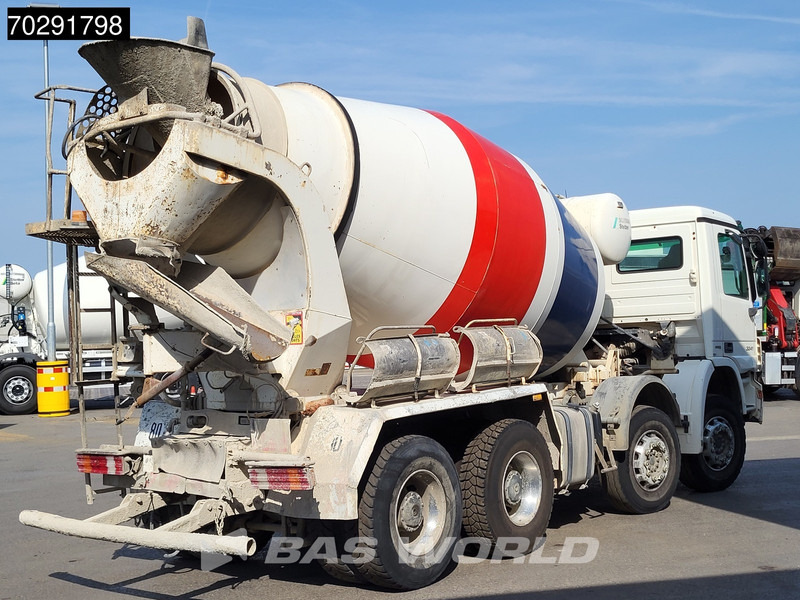 Mercedes-Benz Actros 3241 8X4 9m3 Stetter Mixer Big-Axle Steelsuspension Retarder Euro 5 - Бетоновоз: снимка 5 Mercedes-Benz Actros 3241 8X4 9m3 Stetter Mixer Big-Axle Steelsuspension Retarder Euro 5 - Бетоновоз: снимка 5