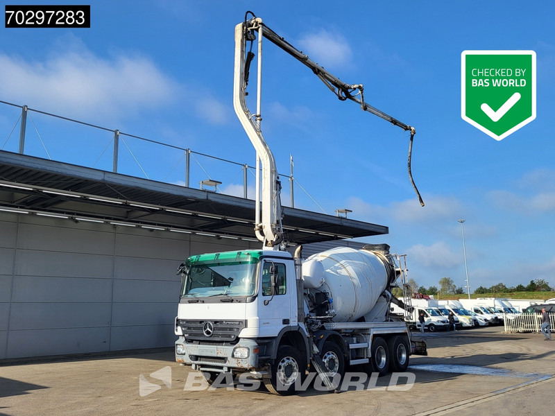 Mercedes-Benz Actros 3241 8X4 Mecbo M3-23.3/100-BZ 7m3 PUMI Big-Axle Steelsuspension Automatic Euro 4 - Бетоновоз: снимка 1 Mercedes-Benz Actros 3241 8X4 Mecbo M3-23.3/100-BZ 7m3 PUMI Big-Axle Steelsuspension Automatic Euro 4 - Бетоновоз: снимка 1
