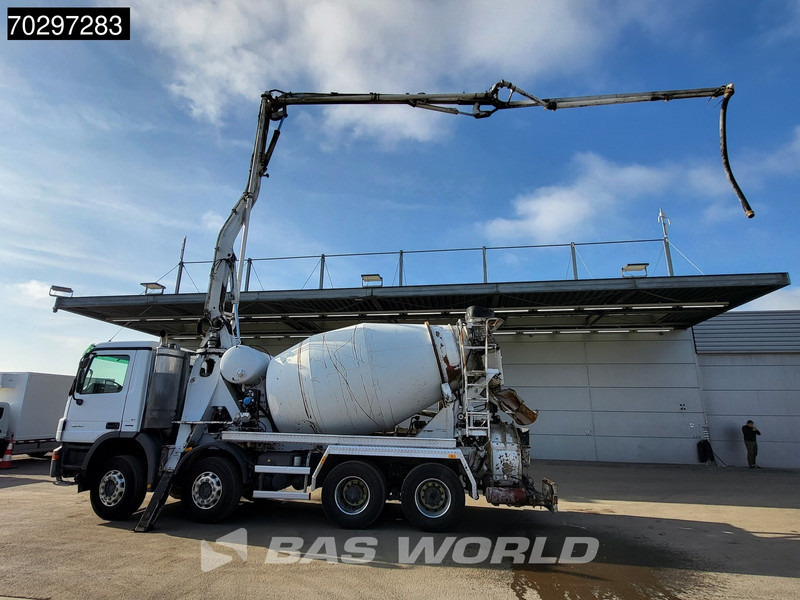 Mercedes-Benz Actros 3241 8X4 Mecbo M3-23.3/100-BZ 7m3 PUMI Big-Axle Steelsuspension Automatic Euro 4 - Бетоновоз: снимка 2 Mercedes-Benz Actros 3241 8X4 Mecbo M3-23.3/100-BZ 7m3 PUMI Big-Axle Steelsuspension Automatic Euro 4 - Бетоновоз: снимка 2