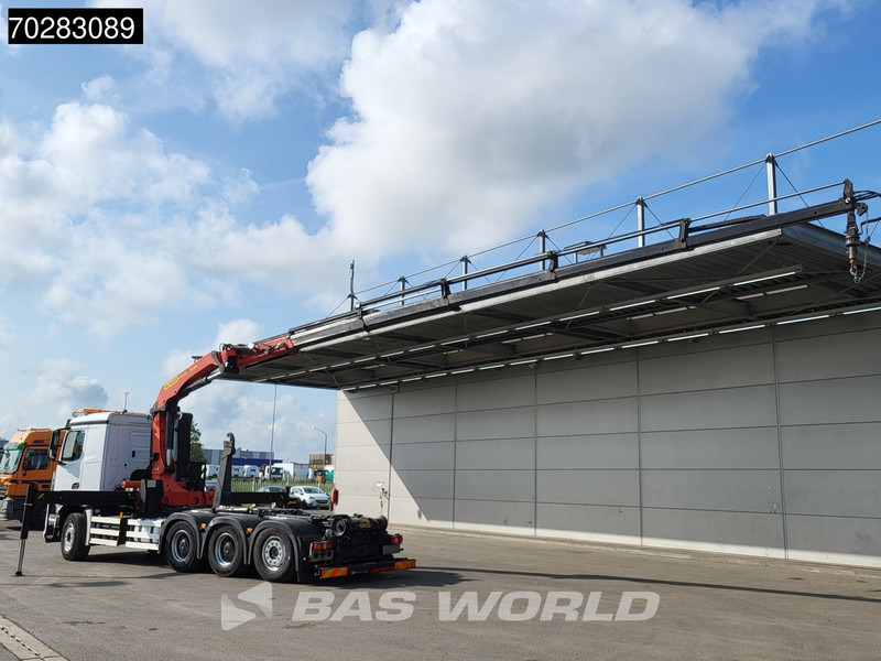 Mercedes-Benz Actros 3245 Actros 8X4 Palfinger PK22002 EH Crane 17tons hooklift Big-Axle Lift+Lenkachse Navi Euro 6 - Мултилифт с кука камион, Камион с кран: снимка 2 Mercedes-Benz Actros 3245 Actros 8X4 Palfinger PK22002 EH Crane 17tons hooklift Big-Axle Lift+Lenkachse Navi Euro 6 - Мултилифт с кука камион, Камион с кран: снимка 2