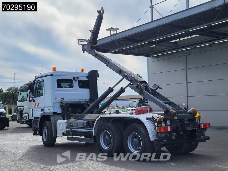 Mercedes-Benz Actros 3346 Actros 6X4 Meiller RK 20 60 Big-Axle Steelsuspension 3-Pedals Euro 5 - Мултилифт с кука камион: снимка 2 Mercedes-Benz Actros 3346 Actros 6X4 Meiller RK 20 60 Big-Axle Steelsuspension 3-Pedals Euro 5 - Мултилифт с кука камион: снимка 2