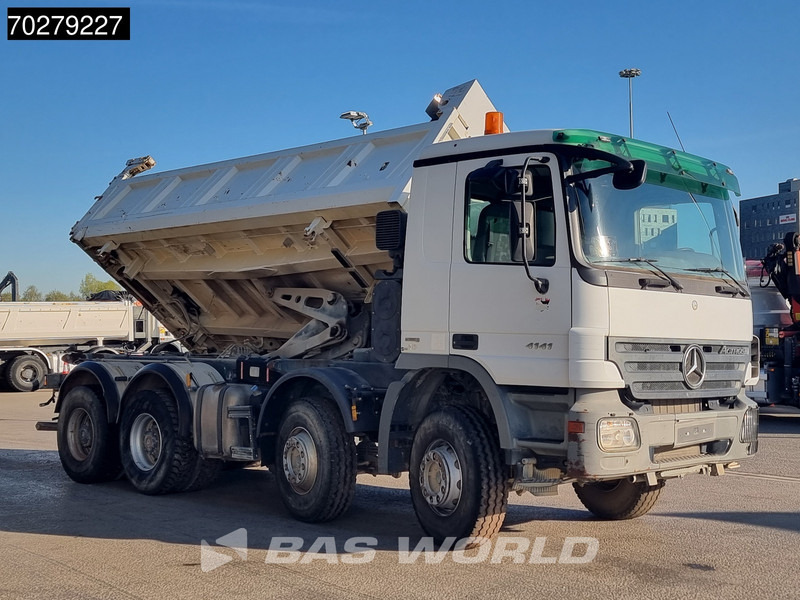 Mercedes-Benz Actros 4141 8X4 12m3 Meiller 2-way tipper steelsuspension Euro 4 - Самосвал камион: снимка 5 Mercedes-Benz Actros 4141 8X4 12m3 Meiller 2-way tipper steelsuspension Euro 4 - Самосвал камион: снимка 5