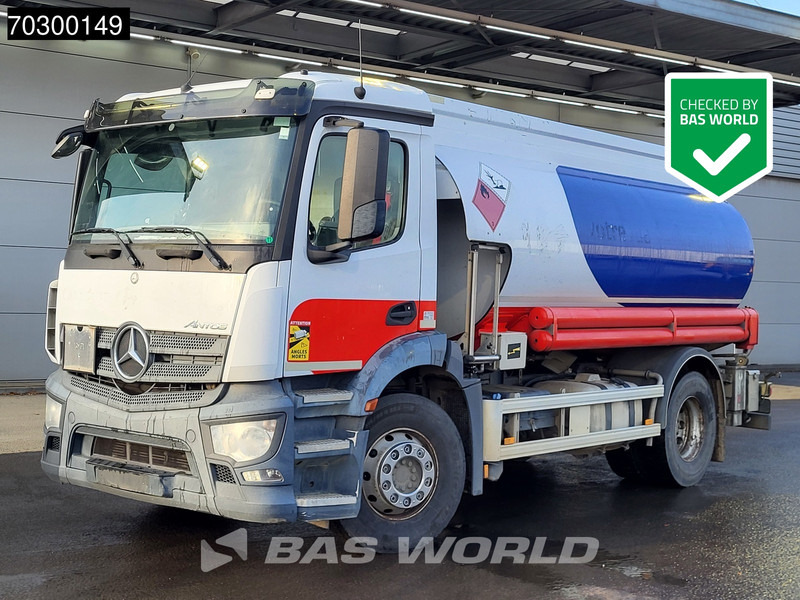 Mercedes-Benz Antos 1824 4X2 13.500Liter Fuel tanker ADR Automatic Euro 6 - Камион цистерна: снимка 1 Mercedes-Benz Antos 1824 4X2 13.500Liter Fuel tanker ADR Automatic Euro 6 - Камион цистерна: снимка 1