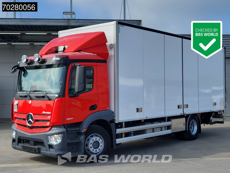 Mercedes-Benz Antos 1827 4X2 19tonner 2000kg Ladebordwand Automatic Euro 6 - Камион фургон: снимка 1 Mercedes-Benz Antos 1827 4X2 19tonner 2000kg Ladebordwand Automatic Euro 6 - Камион фургон: снимка 1