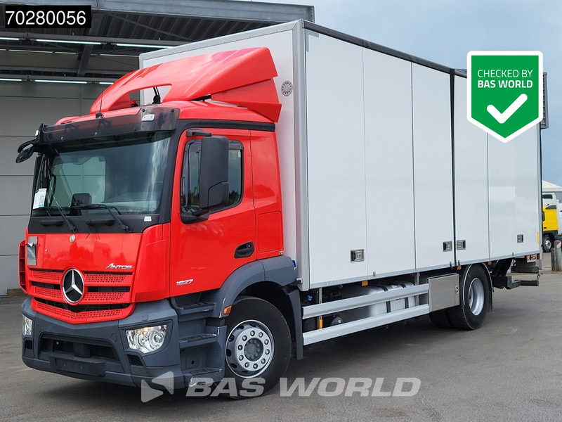 Mercedes-Benz Antos 1827 4X2 19tonner 2000kg Ladebordwand Automatic Euro 6 - Камион фургон: снимка 1 Mercedes-Benz Antos 1827 4X2 19tonner 2000kg Ladebordwand Automatic Euro 6 - Камион фургон: снимка 1