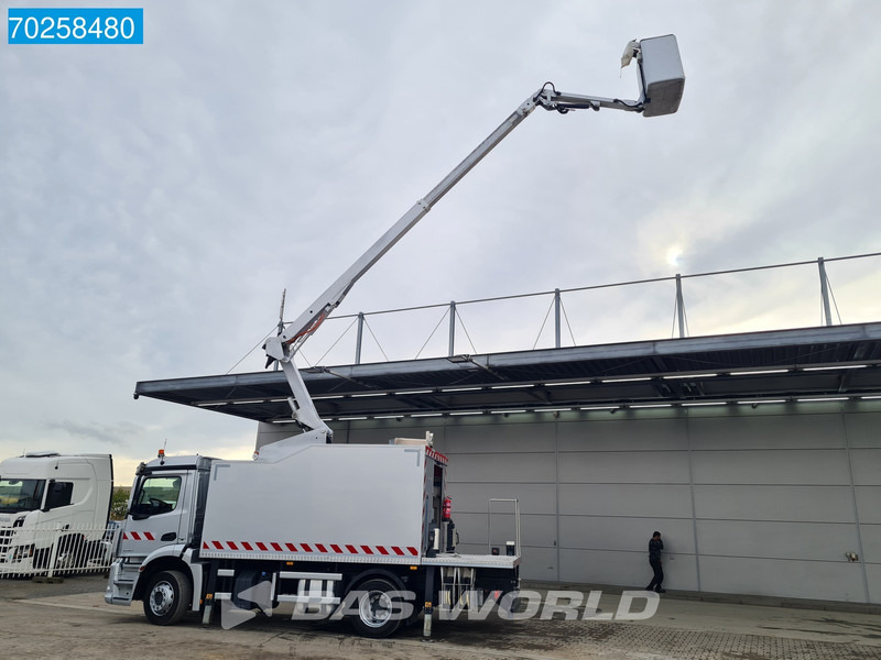 Mercedes-Benz Antos 1830 4X2 Hubarbeitsbühne 14.70m Time France VST 248 NF Navi Euro 6 - Камион с кран: снимка 3 Mercedes-Benz Antos 1830 4X2 Hubarbeitsbühne 14.70m Time France VST 248 NF Navi Euro 6 - Камион с кран: снимка 3