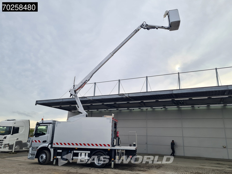 Mercedes-Benz Antos 1830 4X2 Hubarbeitsbühne 14.70m Time France VST 248 NF Navi Euro 6 - Камион с кран: снимка 3 Mercedes-Benz Antos 1830 4X2 Hubarbeitsbühne 14.70m Time France VST 248 NF Navi Euro 6 - Камион с кран: снимка 3