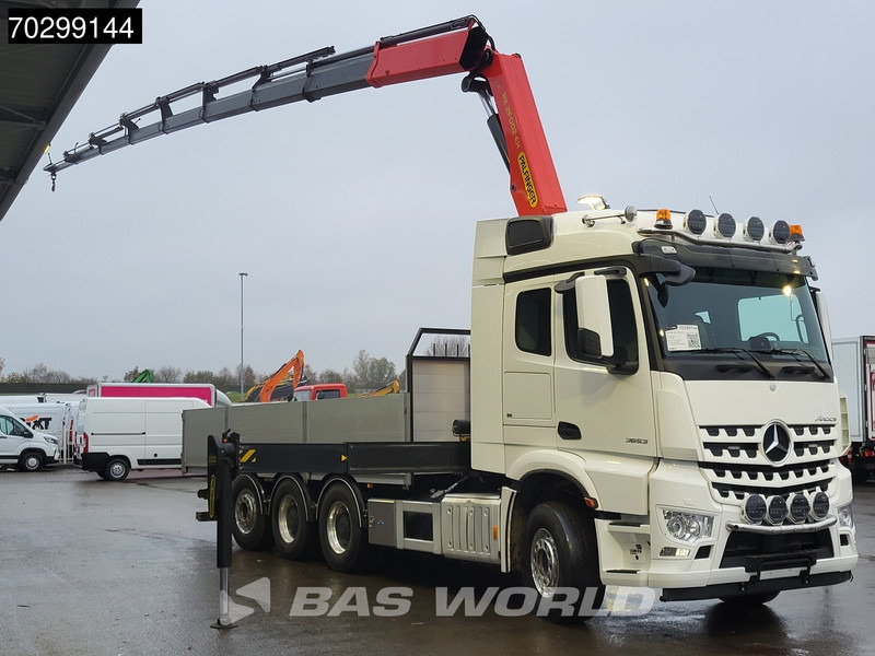 Mercedes-Benz Aroc 3653 Arocs 8X4 Palfinger PK26002-EH G Kran Crane Remote Lift + steering axle Euro 6 - Бордови камион, Камион с кран: снимка 3 Mercedes-Benz Aroc 3653 Arocs 8X4 Palfinger PK26002-EH G Kran Crane Remote Lift + steering axle Euro 6 - Бордови камион, Камион с кран: снимка 3
