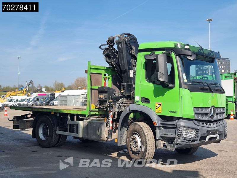 Mercedes-Benz Arocs 1830 4X2 Hiab 122 ES-3 HIPRO Kran Crane Big-Axle Euro 6 - Бордови камион, Камион с кран: снимка 3 Mercedes-Benz Arocs 1830 4X2 Hiab 122 ES-3 HIPRO Kran Crane Big-Axle Euro 6 - Бордови камион, Камион с кран: снимка 3