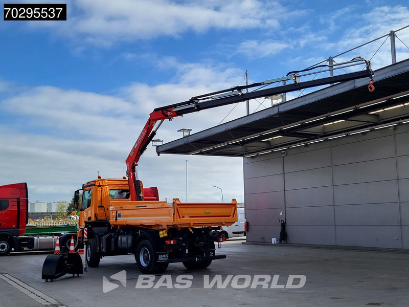 Mercedes-Benz Arocs 1835 4X4 4x4 Fassi F135AC.0.24 Crane Kran Meiller 3-Way Tipper Big-Axle - Самосвал камион, Камион с кран: снимка 5 Mercedes-Benz Arocs 1835 4X4 4x4 Fassi F135AC.0.24 Crane Kran Meiller 3-Way Tipper Big-Axle - Самосвал камион, Камион с кран: снимка 5