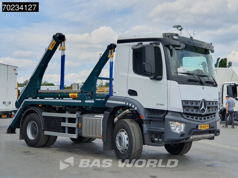 Mercedes-Benz Arocs 2136 4X2 NEW! NL-Truck 12Tons HYVA Lift Automatic Full Steelsuspension - Мултилифт за контейнери камион: снимка 3 Mercedes-Benz Arocs 2136 4X2 NEW! NL-Truck 12Tons HYVA Lift Automatic Full Steelsuspension - Мултилифт за контейнери камион: снимка 3