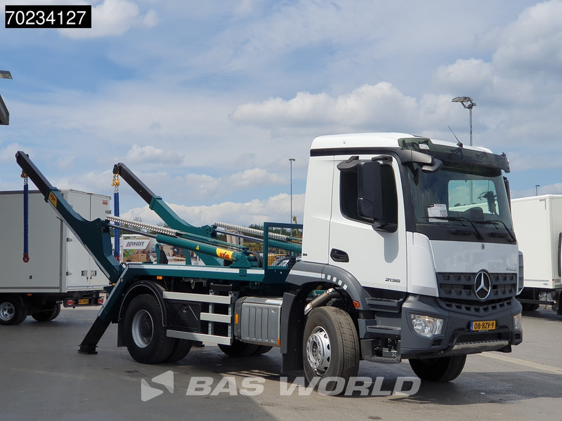 Mercedes-Benz Arocs 2136 4X2 NEW! NL-Truck 12Tons HYVA Lift Automatic Full Steelsuspension - Мултилифт за контейнери камион: снимка 5 Mercedes-Benz Arocs 2136 4X2 NEW! NL-Truck 12Tons HYVA Lift Automatic Full Steelsuspension - Мултилифт за контейнери камион: снимка 5
