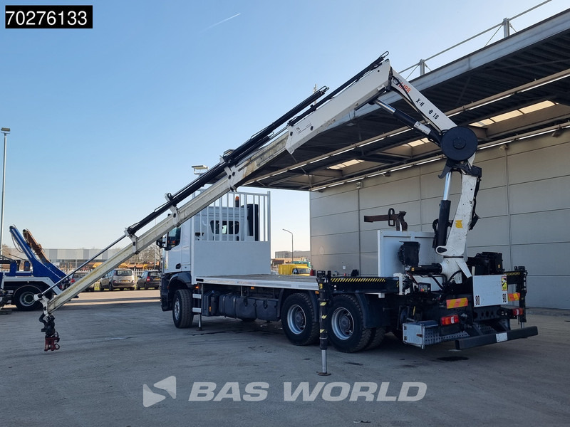 Бордови камион, Камион с кран Mercedes-Benz Arocs 2636 6X4 HIAB X-HIDUO 188 ES-S Crane Kran Big axle Euro 6: снимка 6