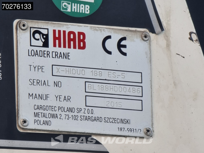 Бордови камион, Камион с кран Mercedes-Benz Arocs 2636 6X4 HIAB X-HIDUO 188 ES-S Crane Kran Big axle Euro 6: снимка 16