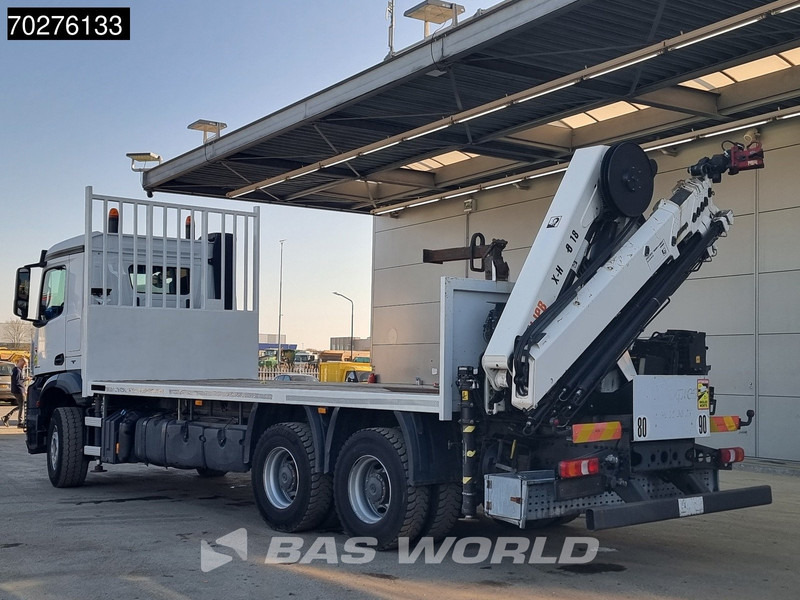 Бордови камион, Камион с кран Mercedes-Benz Arocs 2636 6X4 HIAB X-HIDUO 188 ES-S Crane Kran Big axle Euro 6: снимка 8