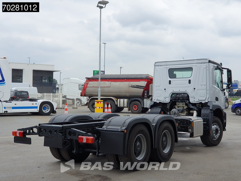 Mercedes-Benz Arocs 2636 6X4 NEW chassis Flange PTO Big-Axle Steelsuspension Euro 6 - Шаси кабина: снимка 5 Mercedes-Benz Arocs 2636 6X4 NEW chassis Flange PTO Big-Axle Steelsuspension Euro 6 - Шаси кабина: снимка 5