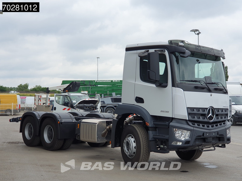 Mercedes-Benz Arocs 2636 6X4 NEW chassis Flange PTO Big-Axle Steelsuspension Euro 6 - Шаси кабина: снимка 3 Mercedes-Benz Arocs 2636 6X4 NEW chassis Flange PTO Big-Axle Steelsuspension Euro 6 - Шаси кабина: снимка 3