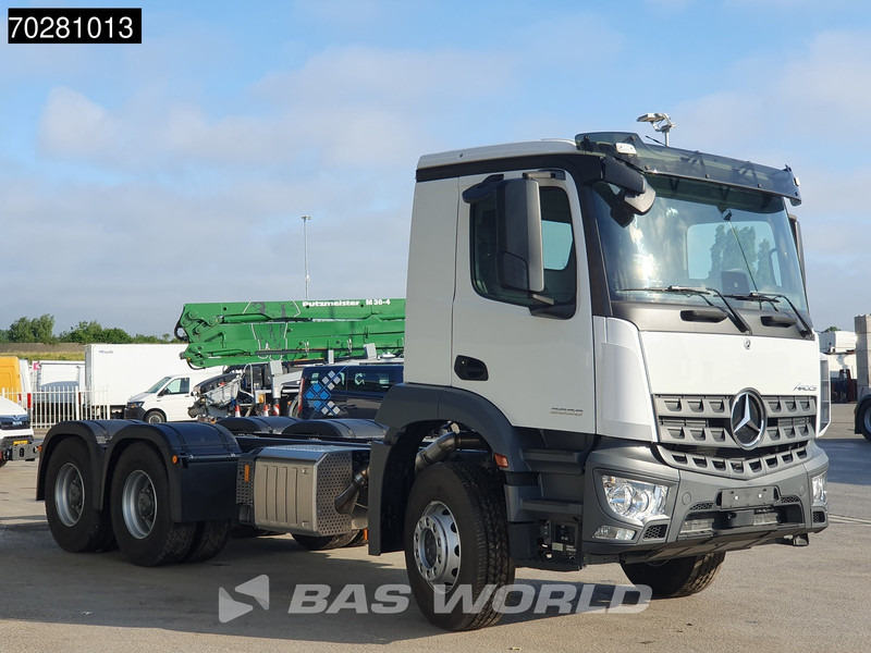 Mercedes-Benz Arocs 2636 6X4 NEW chassis Flywheel PTO Big-Axle Automatic Steelsuspension Euro 6 - Шаси кабина: снимка 3 Mercedes-Benz Arocs 2636 6X4 NEW chassis Flywheel PTO Big-Axle Automatic Steelsuspension Euro 6 - Шаси кабина: снимка 3
