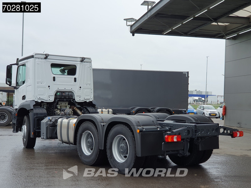 Mercedes-Benz Arocs 2636 6X4 NEW chassis Flywheel PTO Big-Axle Automatic Steelsuspension Euro 6 - Шаси кабина: снимка 2 Mercedes-Benz Arocs 2636 6X4 NEW chassis Flywheel PTO Big-Axle Automatic Steelsuspension Euro 6 - Шаси кабина: снимка 2