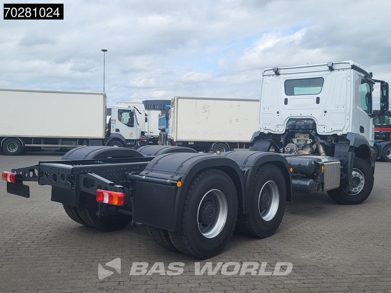 Mercedes-Benz Arocs 2636 6X4 NEW chassis Flywheel PTO Big-Axle Automatic Steelsuspension Euro 6 - Шаси кабина: снимка 5 Mercedes-Benz Arocs 2636 6X4 NEW chassis Flywheel PTO Big-Axle Automatic Steelsuspension Euro 6 - Шаси кабина: снимка 5