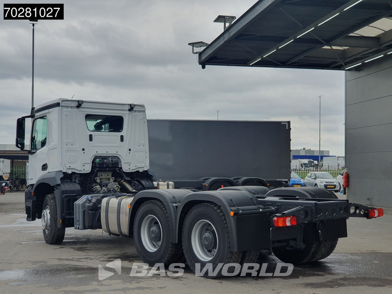 Mercedes-Benz Arocs 2636 6X4 NEW chassis Flywheel PTO Big-Axle Automatic Steelsuspension Euro 6 - Шаси кабина: снимка 2 Mercedes-Benz Arocs 2636 6X4 NEW chassis Flywheel PTO Big-Axle Automatic Steelsuspension Euro 6 - Шаси кабина: снимка 2