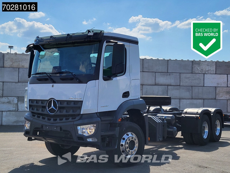 Mercedes-Benz Arocs 2640 6X4 NEW chassis Steel suspension Big-Axle Alcoa Automatic Euro 6 - Шаси кабина: снимка 1 Mercedes-Benz Arocs 2640 6X4 NEW chassis Steel suspension Big-Axle Alcoa Automatic Euro 6 - Шаси кабина: снимка 1
