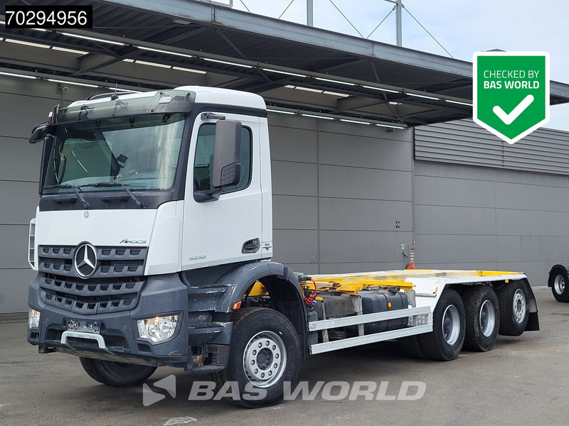 Mercedes-Benz Arocs 3232 Arocs 8X4 LOW Mileage! BDF Big-Axle Lift+Steering-Axle Euro 6 - Контейнеровоз/ Сменна каросерия камион: снимка 1 Mercedes-Benz Arocs 3232 Arocs 8X4 LOW Mileage! BDF Big-Axle Lift+Steering-Axle Euro 6 - Контейнеровоз/ Сменна каросерия камион: снимка 1