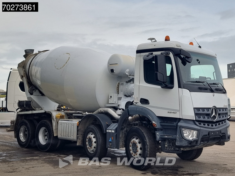 Mercedes-Benz Arocs 3240 8X4 9m3 Steelsuspension Automatic Alcoa's Euro 6 - Бетоновоз: снимка 3 Mercedes-Benz Arocs 3240 8X4 9m3 Steelsuspension Automatic Alcoa's Euro 6 - Бетоновоз: снимка 3