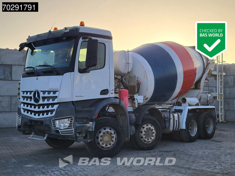 Mercedes-Benz Arocs 3240 8X4 9m3 Stetter mixer Steelsuspension Automatic Euro 6 - Бетоновоз: снимка 1 Mercedes-Benz Arocs 3240 8X4 9m3 Stetter mixer Steelsuspension Automatic Euro 6 - Бетоновоз: снимка 1