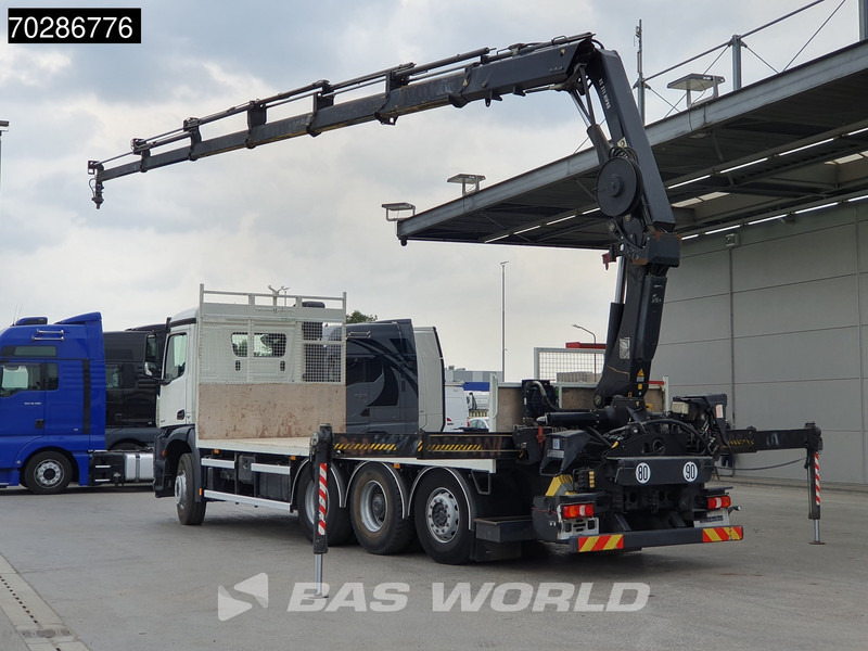 Mercedes-Benz Arocs 3240 8X4 HIAB 211E-6 HIPRO Big-Axle Lift+Steering Navi Euro 6 - Бордови камион, Камион с кран: снимка 2 Mercedes-Benz Arocs 3240 8X4 HIAB 211E-6 HIPRO Big-Axle Lift+Steering Navi Euro 6 - Бордови камион, Камион с кран: снимка 2
