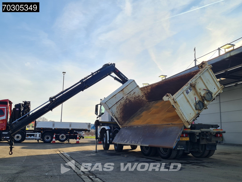 Mercedes-Benz Arocs 3240 8X4 HIAB X-HIDUO 188 E-2 Kran Crane 3-side tipper Big-Axle Euro 6 - Самосвал камион, Камион с кран: снимка 5 Mercedes-Benz Arocs 3240 8X4 HIAB X-HIDUO 188 E-2 Kran Crane 3-side tipper Big-Axle Euro 6 - Самосвал камион, Камион с кран: снимка 5