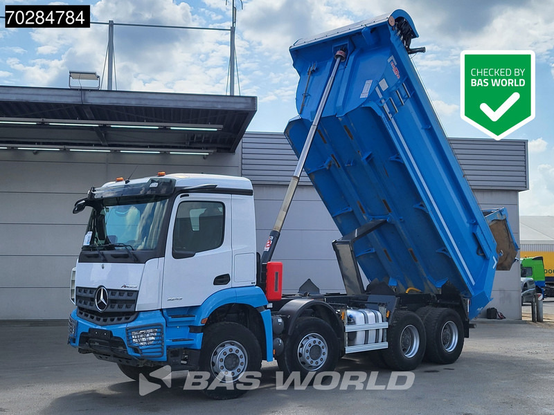 Mercedes-Benz Arocs 3243 8X4 16m3 tipper Big-Axle Steelsuspension Automatic Navi Euro 6 - Самосвал камион: снимка 1 Mercedes-Benz Arocs 3243 8X4 16m3 tipper Big-Axle Steelsuspension Automatic Navi Euro 6 - Самосвал камион: снимка 1