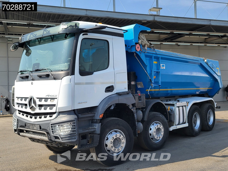Mercedes-Benz Arocs 3243 8X4 20m3 Bennens Marrel Steelsuspension Big-Axle MirrorCam Automatic Euro 6 - Самосвал камион: снимка 3 Mercedes-Benz Arocs 3243 8X4 20m3 Bennens Marrel Steelsuspension Big-Axle MirrorCam Automatic Euro 6 - Самосвал камион: снимка 3