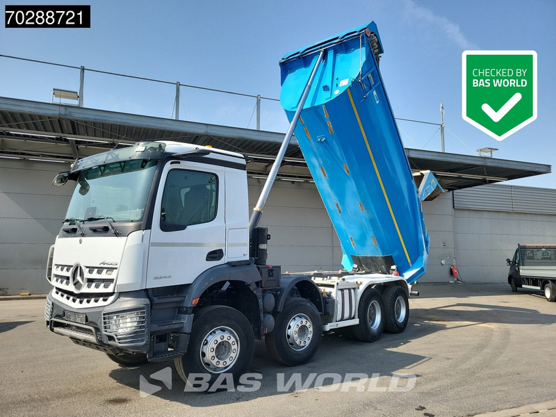 Mercedes-Benz Arocs 3243 8X4 20m3 Bennens Marrel Steelsuspension Big-Axle MirrorCam Automatic Euro 6 - Самосвал камион: снимка 1 Mercedes-Benz Arocs 3243 8X4 20m3 Bennens Marrel Steelsuspension Big-Axle MirrorCam Automatic Euro 6 - Самосвал камион: снимка 1