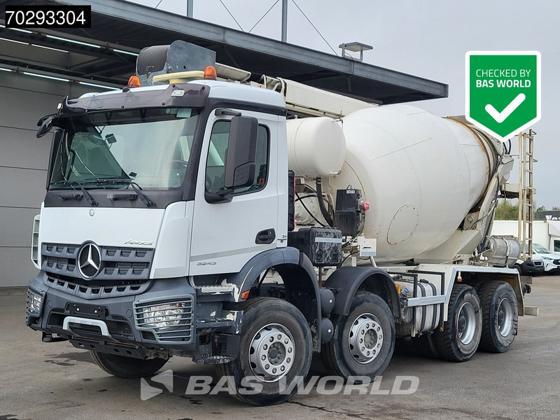 Mercedes-Benz Arocs 3243 8X4 7m3 Stetter Mixer Big-Axle Steelsuspension Euro 6 - Бетоновоз: снимка 1 Mercedes-Benz Arocs 3243 8X4 7m3 Stetter Mixer Big-Axle Steelsuspension Euro 6 - Бетоновоз: снимка 1